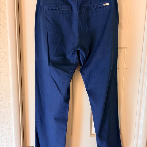 TENORE - Bedford Chino Pant - Navy - Picture 2 of 3